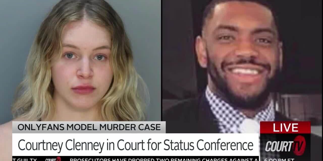 OnlyFans Model Courtney Clenney in Court for Status Conference