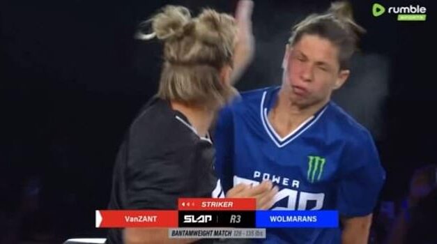 Former UFC star Paige VanZant DESTROYS her first Power Slap opponent