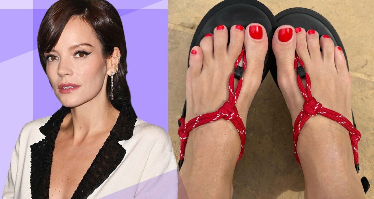 Stunt or lucrative side hustle? Lily Allen’s feet are on OnlyFans