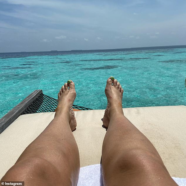 Kerry revealed she has a lot of people with feet fetishes asking for images of her feet, which promoted the move