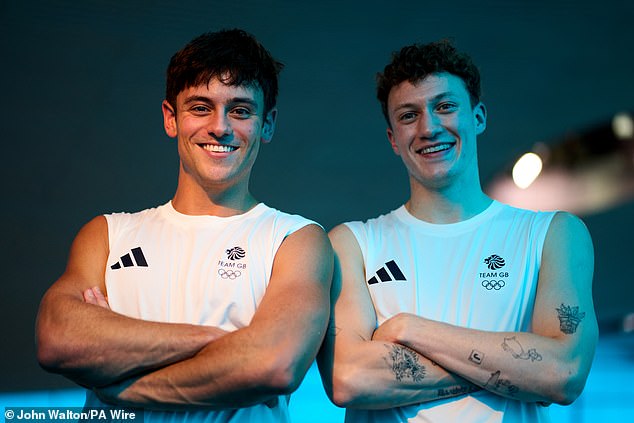 Williams (right), Daley's diving partner for the 2024 Olympics in Paris, is also on OnlyFans