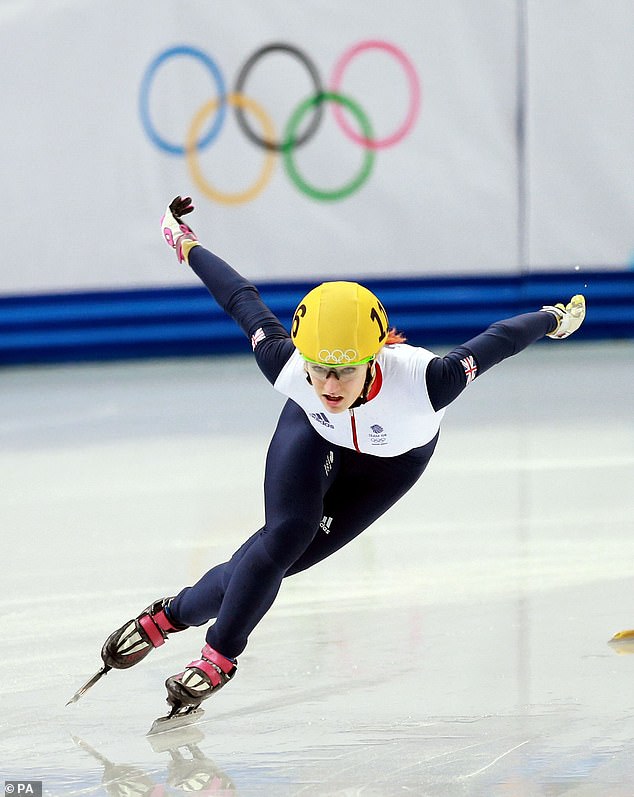 The former Team GB speed skater won ten golds at the European Championships and three at the Worlds