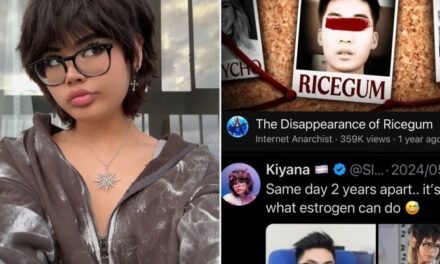 No, YouTuber RiceGum hasn’t come out as trans– it was an OnlyFans star making a joke