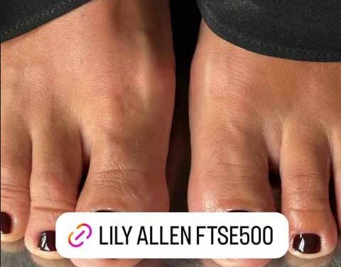 Lily Allen ‘launches OnlyFans account dedicated to her feet for just £8 a month’