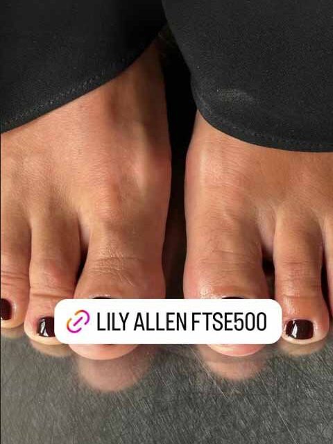 Lily Allen ‘launches OnlyFans account dedicated to her feet for just £8 a month’