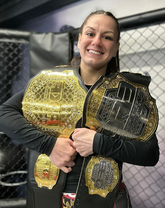 Ardelean is a talented fighter - but she's famous for something else