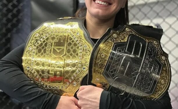 Meet adult star kicked out of MMA gym after wives’ RAGED making debut at UFC 304