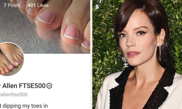 Lily Allen Is Now Selling Foot Content On OnlyFans After She Was Told That She Could Make “A Lot Of Money” From It