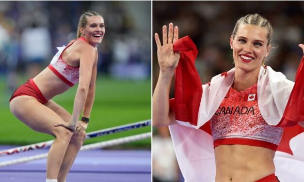 OnlyFans star twerks to crowd after winning Olympic medal and breaking record