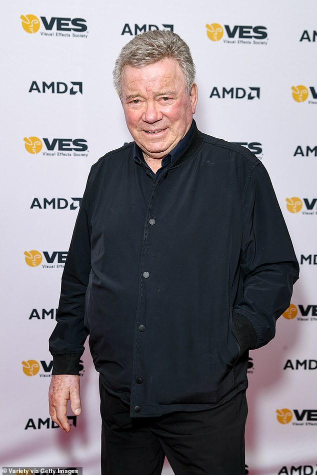 Spelling opened up on her potential business endeavors while speaking with guest William Shatner, pictured in February in LA