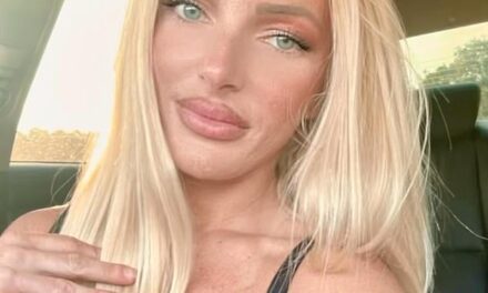 Scandal as OnlyFans star erects billboard to attract new customers