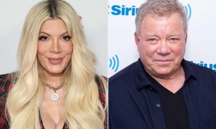 Tori Spelling Has NSFW Conversation with William Shatner About Sex, Orgasms and OnlyFans