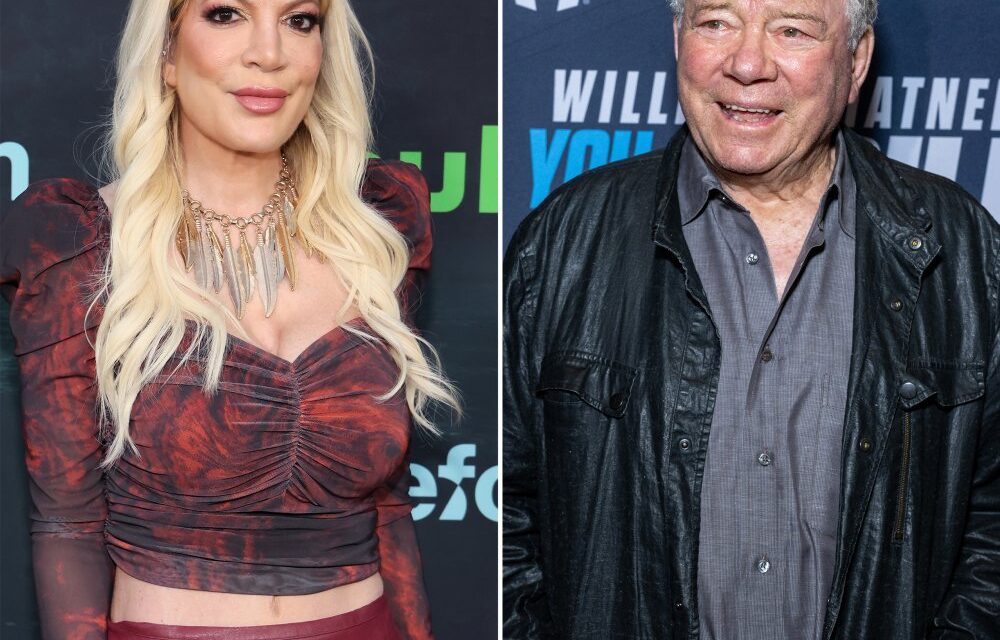 Yes, Tori Spelling and William Shatner Chatted OnlyFans, Orgasms and More