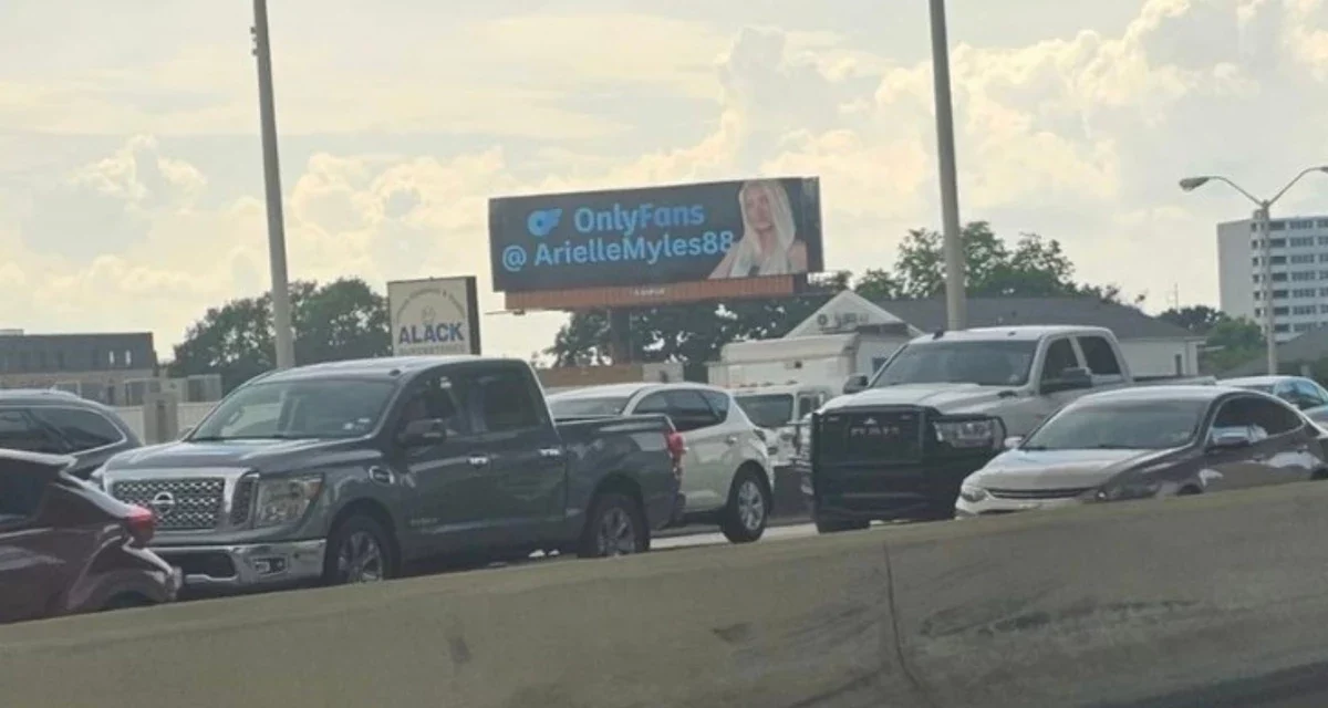 Louisiana Woman Behind Viral OnlyFans Billboard That’s Turning Heads in Traffic