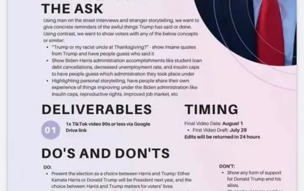 Desperate Democrats Paying TikTok and Only Fans Creators For Anti-Trump Videos