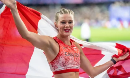 OnlyFans model and Olympian explains real reason behind unusual celebration to successful pole vault