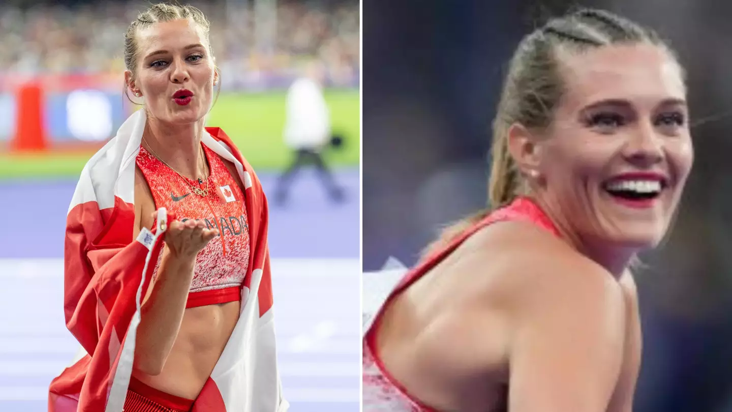 BBC commentator's six-word response after Olympic OnlyFans star celebrates medal with X-rated gesture