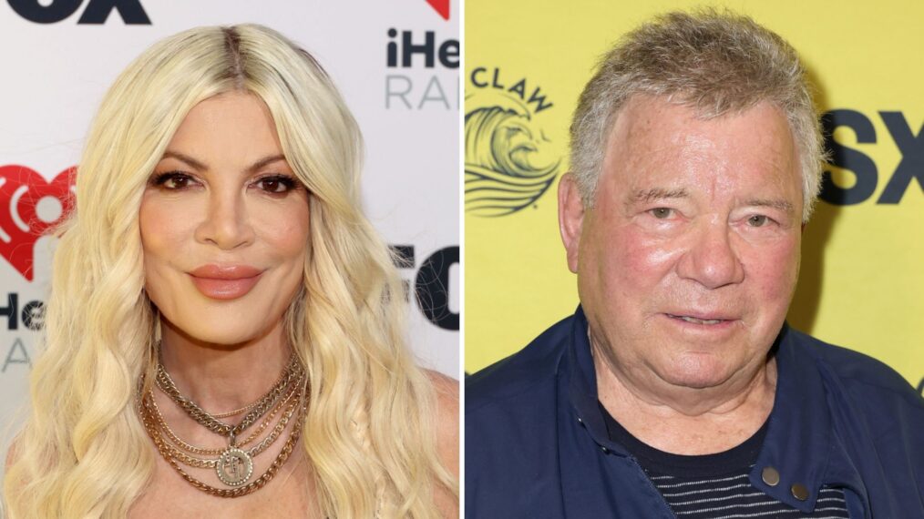 Tori Spelling & William Shatner Have NSFW Chat About Sex Positions and OnlyFans