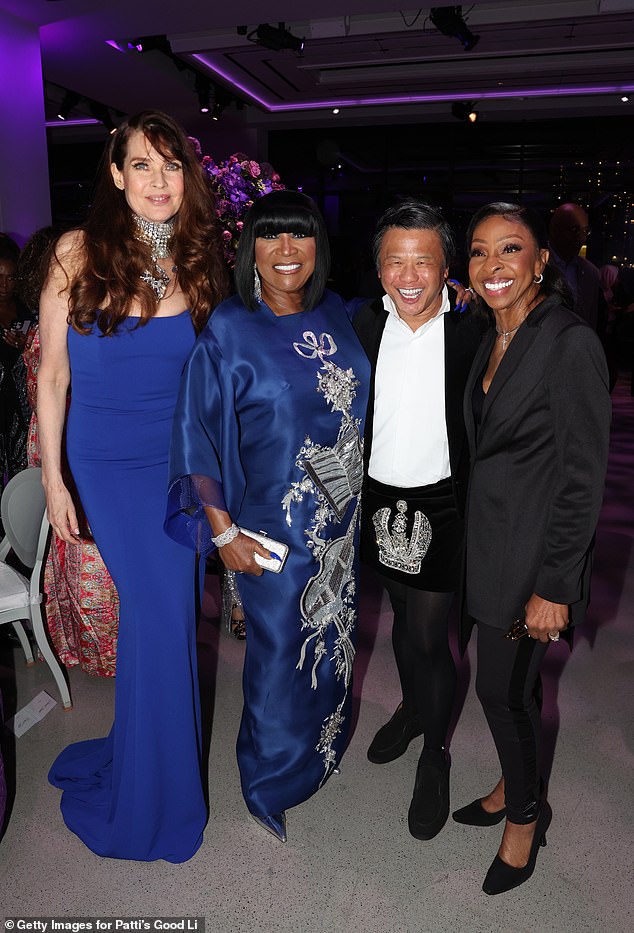 Alt with Patti LaBelle, Zang Toi and Gladys Knight in New York City