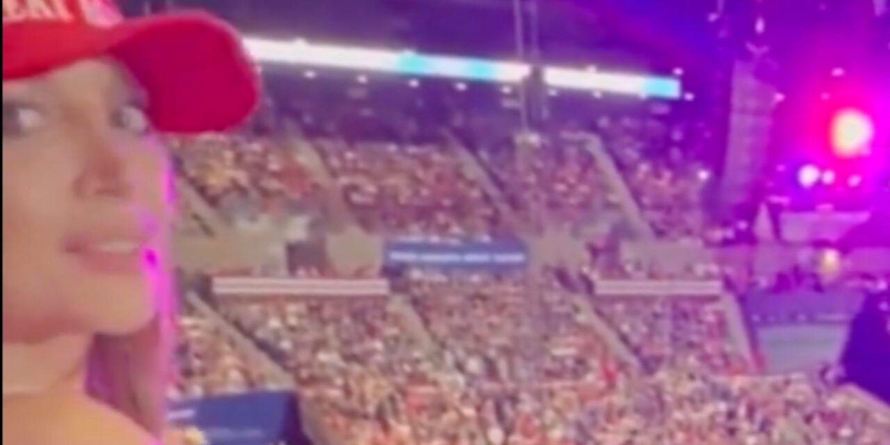 OnlyFans Model Goes Viral For Flashing Her Assets At Trump Rally In Wild Video