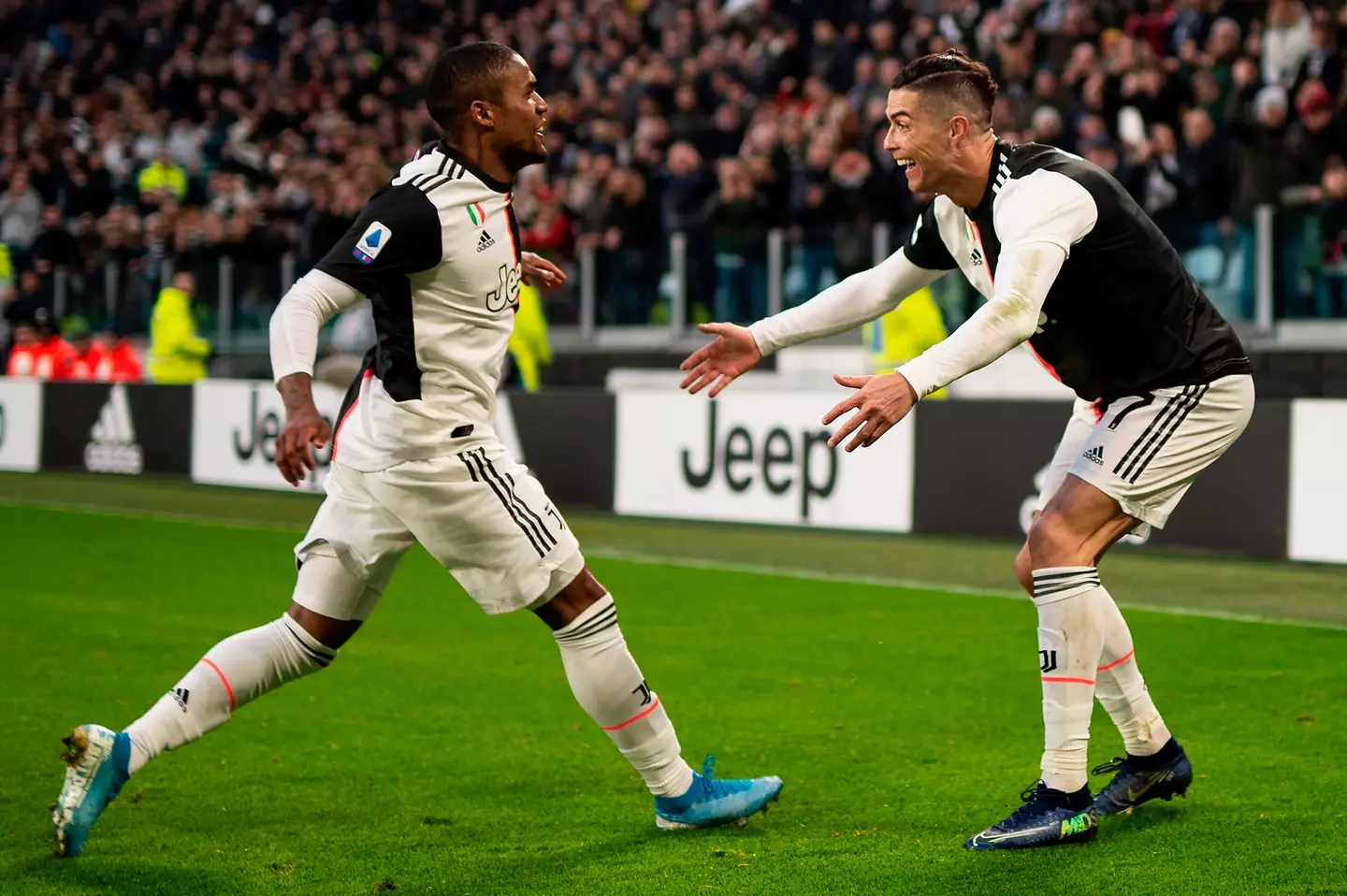 Cristiano Ronaldo and Douglas Costa played together at Juventus. [Getty]