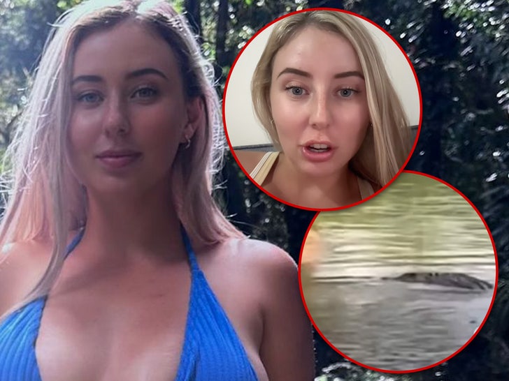 OnlyFans Model Apologizes After Feeding Chicken To Crocodile for Clout