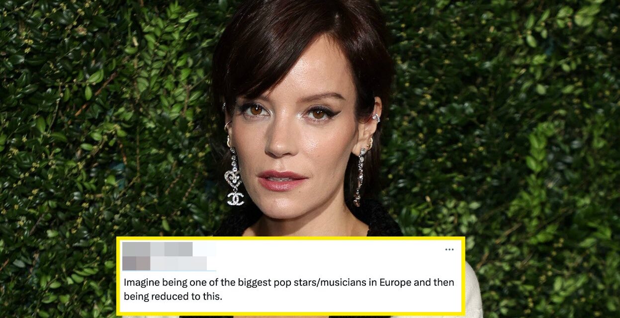 Lily Allen Said She Makes More Money From Her OnlyFans Feet Content Than Spotify