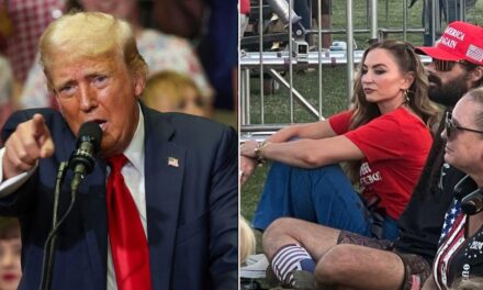 Double Trouble: ‘Sopranos’ Star-Turned OnlyFans Model Drea De Matteo Outs Herself as MAGA Supporter at ‘Trumpchella’ Rally — as Dennis Quaid Urges Voters to Return ‘The Don’ to Power