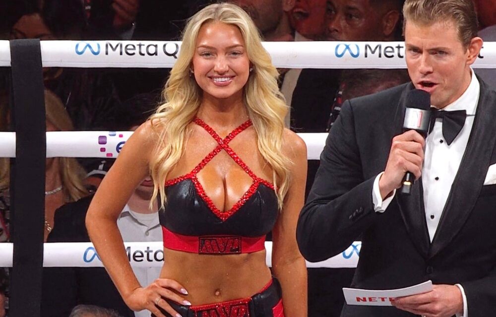 Viral Ring Girl From Paul-Tyson Fight Addresses OnlyFans Controversy