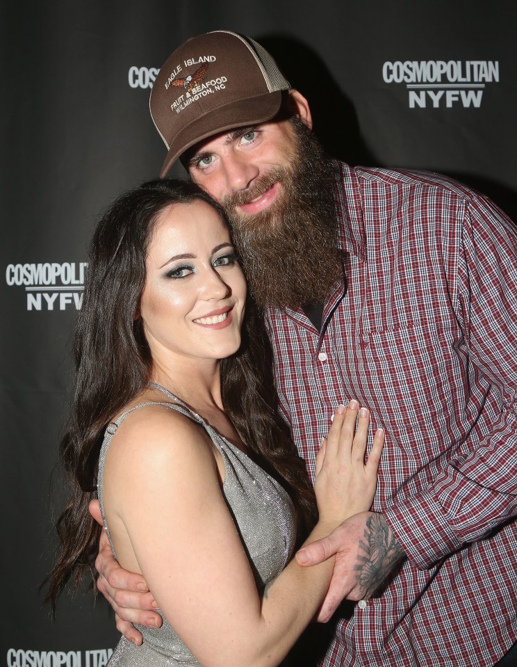 Jenelle, here at New York Fashion Week in happier times, is in the process of divorcing her husband, David Eason