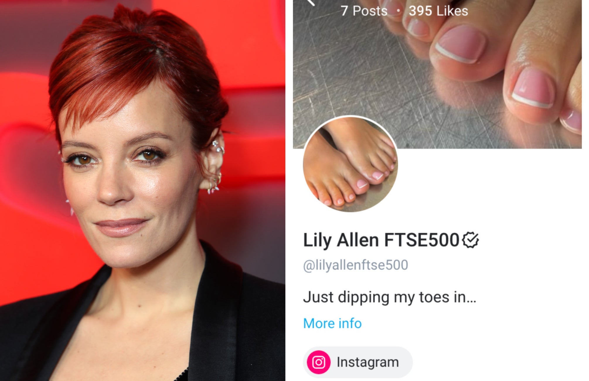 In October, Lily Allen told her ‘Miss Me’ podcast co-host Miquita Oliver that she was earning good money by sharing photos of her feet on OnlyFans