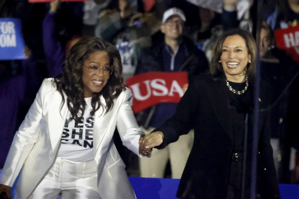 US Vice President Kamala Harrris Election Eve Concert And Rally In Philadelphia