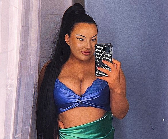OnlyFans model Alex Le Tissier (pictured) has opened up on her relationship with father-in-law Matt Le Tissier