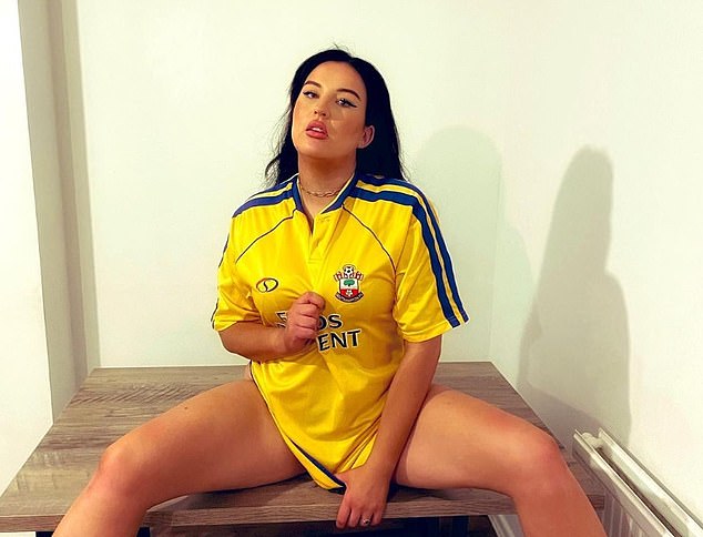 She explains to Mail Sport how she had 'no choice' but to turn to content creation before Matt cut ties with her family