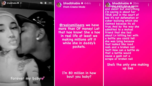 Bhad Bhabie reveals OnlyFans earnings while criticizing Alabama Barker amid feud over Le Vaughn