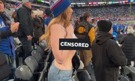 Model flashes at NFL game and claims Giants player paid her to distract Saints