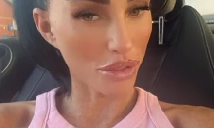 Katie Price fans concerned about her appearance as she shows off very tight face