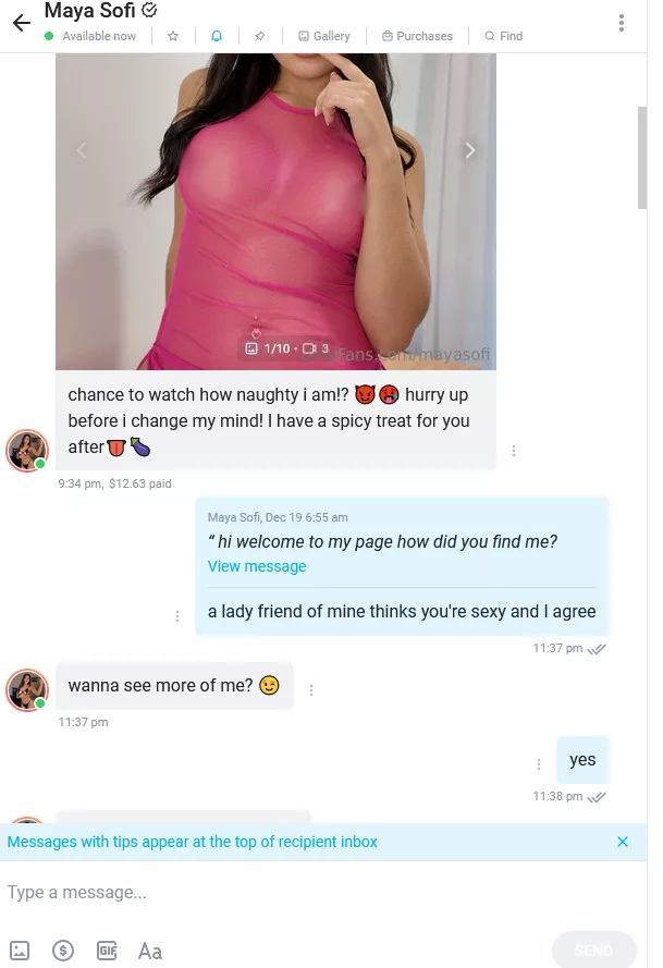 Teen OnlyFans Model Maya Sofi Wants to be Your Digital Sugar Baby Without Sharing The Sugar