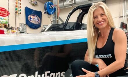 Summer Richardson has adult website sponsor banned on eve of NHRA season