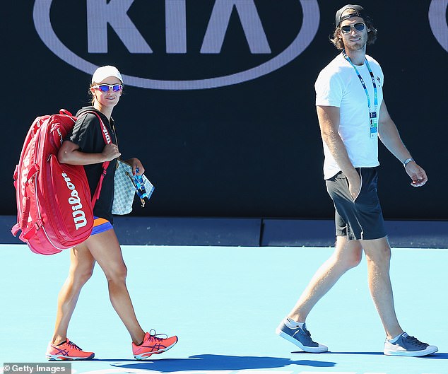 Rodionova and Vickery had been together for nine years but they also announced that they had been separated for a  year before their divorce announcement