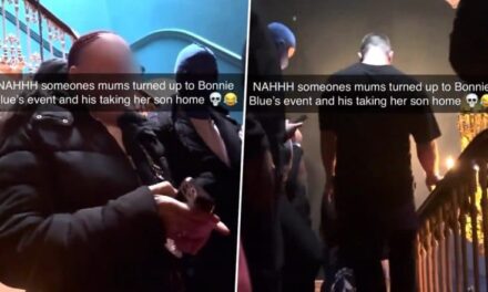 ‘Put On Your Clothes Now!’ Furious Mother Drags Son out of OnlyFans Star Bonnie Blue’s Sex Marathon, Threatens To Call the Police (Watch Viral Video)