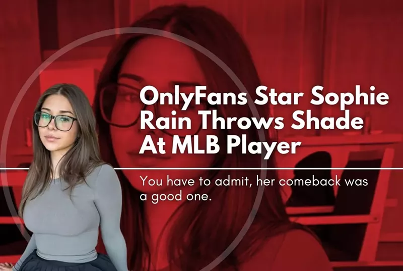 OnlyFans Star Sophie Rain Throws Shade At MLB Player