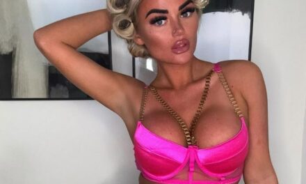 Glam OnlyFans model ‘Scottish Barbie’ repeatedly stamped on woman’s head at bar