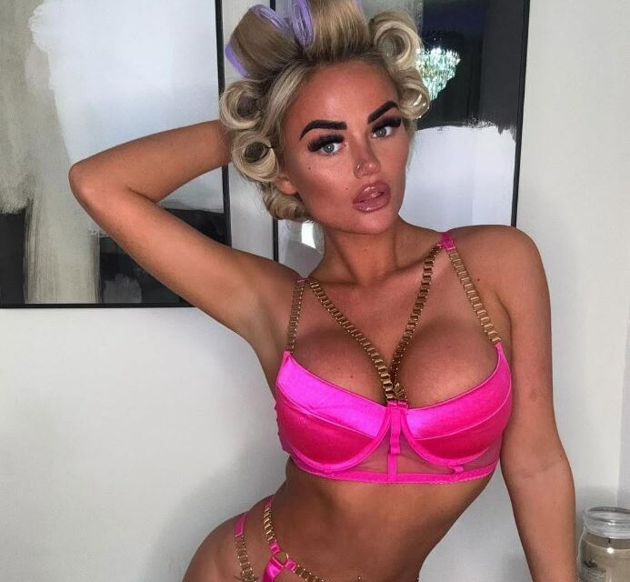 Glam OnlyFans model ‘Scottish Barbie’ repeatedly stamped on woman’s head at bar