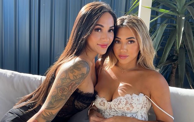 Since the episode aired, Cleo has been inundated with offers to join OnlyFans, prompting her to update her Instagram bio to clarify that she has no plans to start an account. Pictured with Awhina, right