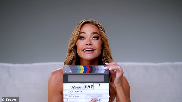 'I'm just trying to balance everything. I'm an actress, wife, the Hollywood thing, and I'm a mom,' Denise told the cameras in a confessional