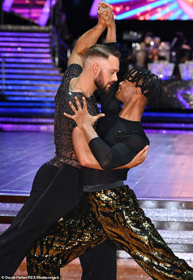 The TV star became one half of the first all-male Strictly couple alongside professional dancer Johannes Radebe in 2021 with the pair going onto reach the BBC final