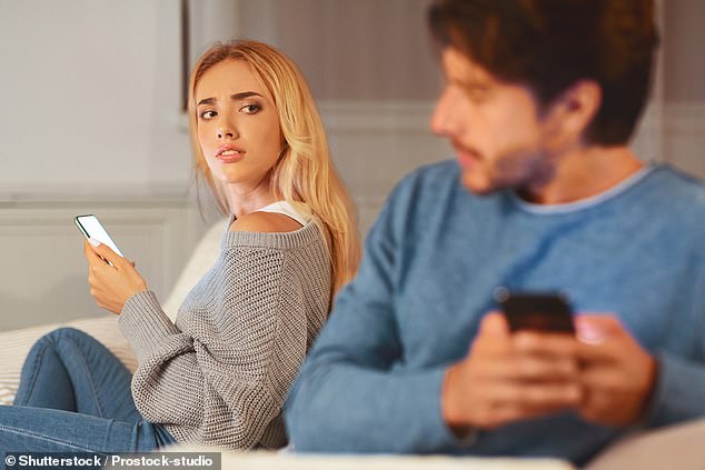 If you think your husband might be using OnlyFans, there is a very simple way to find out. Just make sure you're ready for the truth, Jana writes (stock image posed by models)