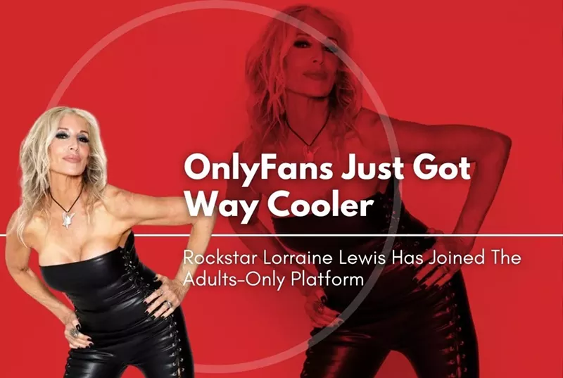 OnlyFans Just Got Way Cooler: Rockstar Lorraine Lewis Has Joined The Adults-Only Platform