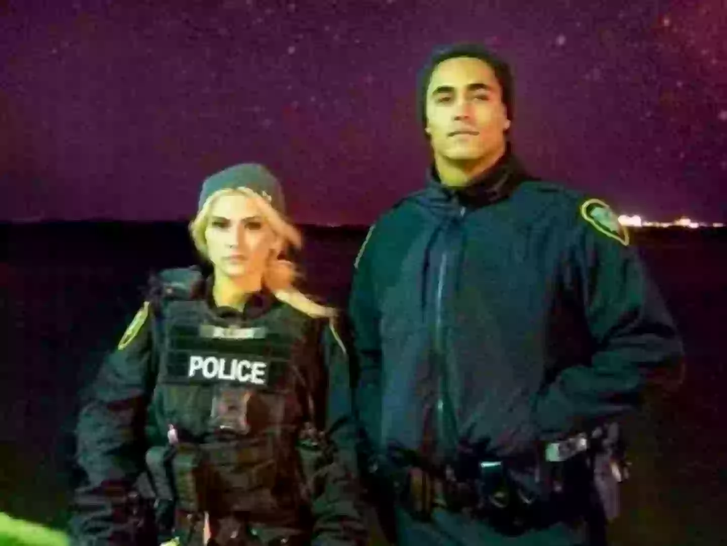 The couple originally met while working as police officers (Instagram/@fl_beach_bunny_)